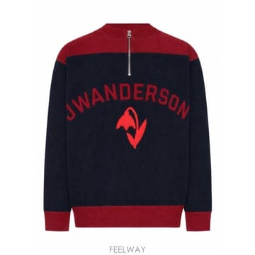 인더샵 JW ANDERSON JW 앤더슨 블루 스웨트셔츠