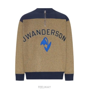인더샵 JW ANDERSON JW 앤더슨 베이지 스웨트셔츠