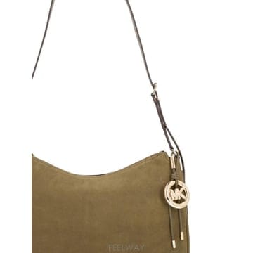 26 FW Michael Michael Kors 놀리타 미디엄 누벅 컨버터블 숄더 백 30F5GY5M2L T