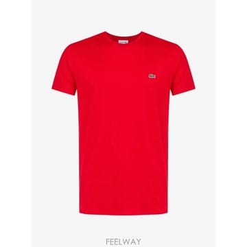 LACOSTE 26 FW ���ڽ��� �ΰ� ��ġ �Ǹ� ��ư Ƽ���� TH6709 TP45877245026 FW ���ڽ��� �ΰ� ��ġ �Ǹ� ��ư Ƽ���� TH6709 TP458