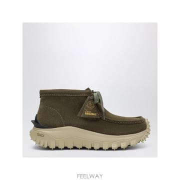 인더샵 MONCLER 몽클레어 그린 레이스업 부츠