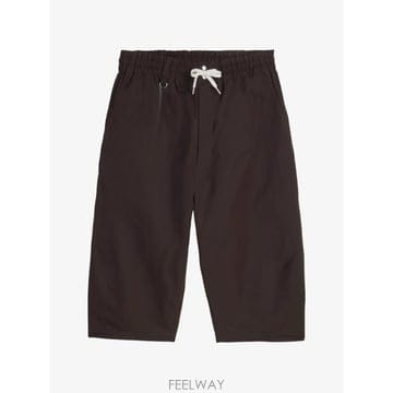 요지 야마모토 요지야마모토 X 웨일즈보너 스트링 밴딩 쇼츠