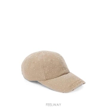 당일배송 알렉산더왕 크리스털 장식 디스트레스드 베이스볼 캡