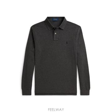26 FW 폴로 랄프로렌 커스텀 슬림 핏 메시 폴로 셔츠 710680790501 TP457604525