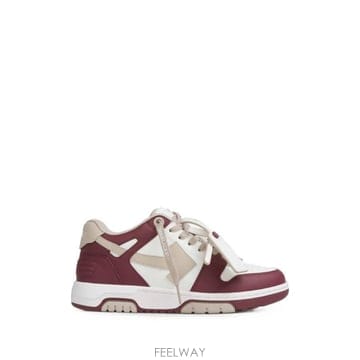 당일배송 오프화이트 Out Of Office leather sneakers