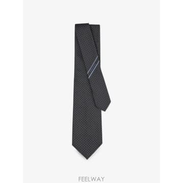 당일배송 페라가모 간치니 패턴 실크 넥타이