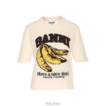 GANNI 26 FW ���� �ٳ��� �׷��� Ƽ���� A1070093 TP45729091326 FW ���� �ٳ��� �׷��� Ƽ���� A1070093 TP457290913