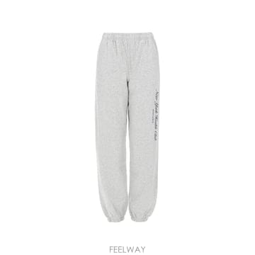 26 FW 스포티앤리치 로고 프린트 트랙팬츠 PA03666043GY03 TP454340486