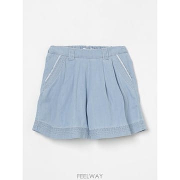 끌로에 반바지 쇼츠 스카이 블루
