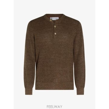 Brunello Cucinelli ���Ϲ�� ���ڷ� ��ġ�ڸ� ��ư �÷�Ŷ ���� �����ʹ��Ϲ�� ���ڷ� ��ġ�ڸ� ��ư �÷�Ŷ ���� ������
