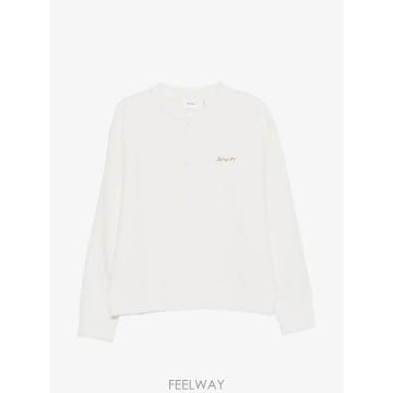 26 FW 악셀아리가토 태그 로고 자수 부클레 스웨터 A4162001 TP459287913