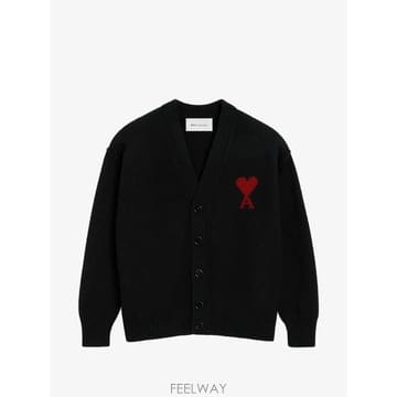 아미 아미 드 쾨흐 인타르시아 니트 가디건