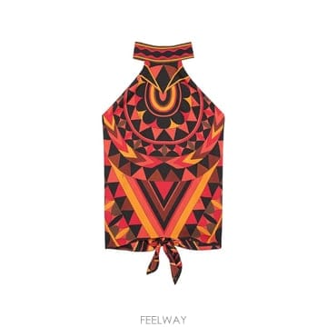 Emilio Pucci 26 FW PUCCI ������ ����Ʈ ��ũ ž 6HRM436H771 TP45419890326 FW PUCCI ������ ����Ʈ ��ũ ž 6HRM436H771 TP454198