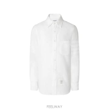 당일배송 톰브라운 4 바 리넨 셔츠