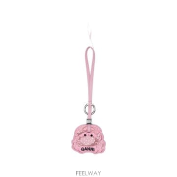 당일배송 가니 크랩 모티프 크리스털 장식 키링