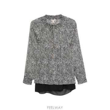 26 FW 마이클코어스 타이 블라우스 MT6410BL3E TP457330194