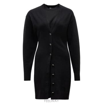 26 FW 라반 버튼 장식 체인 디테일 미니 드레스 25AMR0166ML0323 TP459272465