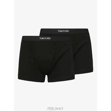 당일배송 톰포드 로고 웨이스트밴드 복서 쇼츠 세트 2p