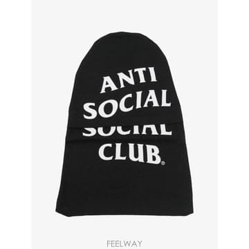 안티소셜소셜클럽 로고 프린트 바라클라바