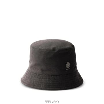 당일배송 프라다 올드 개버딘 버킷 모자