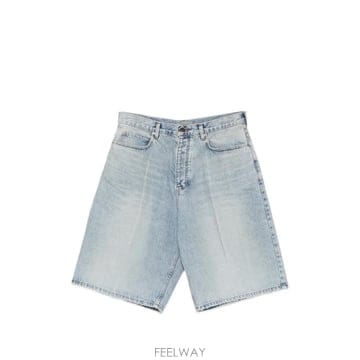 당일배송 발렌시아가 데님 쇼츠