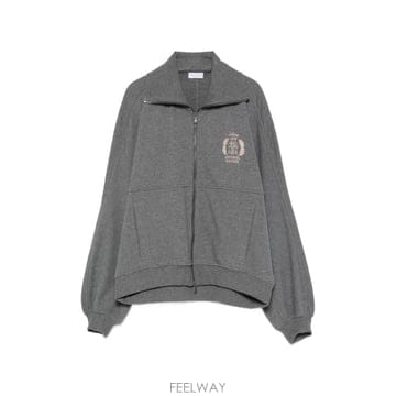 당일배송 브루넬로 쿠치넬리 로고 자수 후드 집업