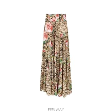 Roberto Cavalli 26 FW �κ����� ī�߸� �����ĵ� ����Ʈ �÷η� ��Ƽ�� �ƽ� ��ĿƮ XQT3027HT24 TP457164726 FW �κ����� ī�߸� �����ĵ� ����Ʈ �÷η� ��Ƽ�� ��