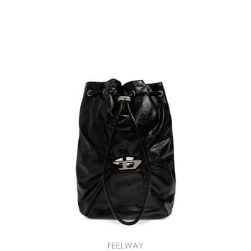 당일배송 디젤 스크런치 D 로고 장식 백팩