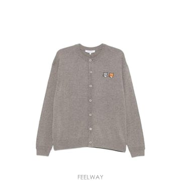 당일배송 메종 키츠네 더블 폭스 헤드 가디건