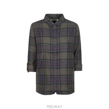 26 FW 바버 엘리쇼 타탄 패턴 셔츠 LSH1560TN43 TP459284032