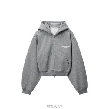 26 FW 알렉산더왕 크롭 후드 집업 1CC4262799 TP457545633