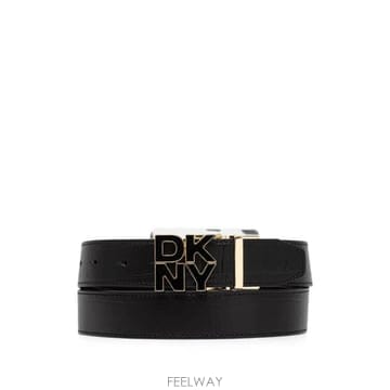 26 FW 디케이앤와이 크로커다일 이펙트 로고 버클 리버서블 벨트 R62IPS25 TP457121405