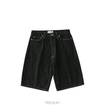 26 FW 스튜디오니콜슨 메릴본 데님 쇼츠 MARYLEBONESHORTSNM1536JAPANESEDENIMB