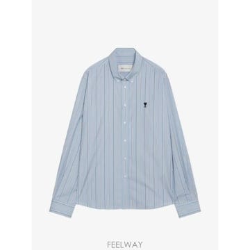 당일배송 아미 아미 드 쾨흐 스트라이프 셔츠