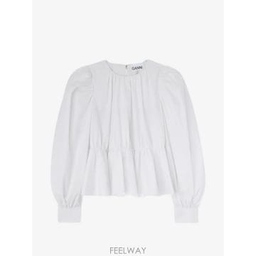 당일배송 가니 컴팩트 포플린 블라우스
