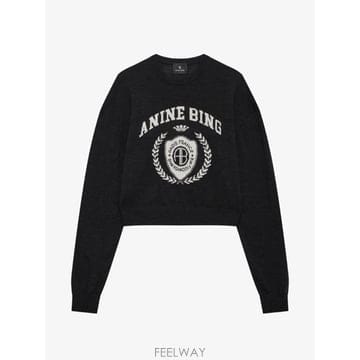 | Other Brand | 26 FW ANINE BING Mia sweater   charcoal A0912751 TP45923000126 FW ANINE BING Mia sweater   charcoal A0912751 TP459