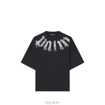 Palm Angels 26 FW �ʾ����� �� �� �ΰ� Ƽ���� PAMAA03F26JR011003 TP45754459826 FW �ʾ����� �� �� �ΰ� Ƽ���� PAMAA03F26JR011003 TP