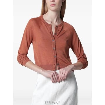 26 FW Roberto Collina 버튼 업 크롭 가디건 261FXA02020WS TP454860943