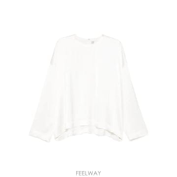26 FW 토템 라운드 넥 블라우스 261WRT0656FB0546047 TP454378388