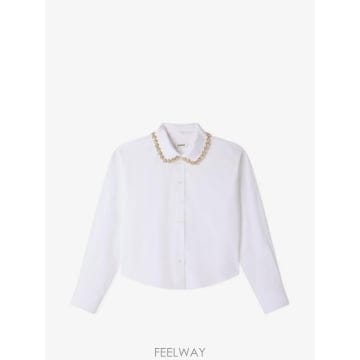 26 FW 산드로 비즈 칼라 셔츠 SFPCM01762 TP457118073