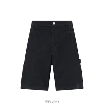 26 FW 모스키노 로고 자수 카고 쇼츠 J03547023 TP459267990