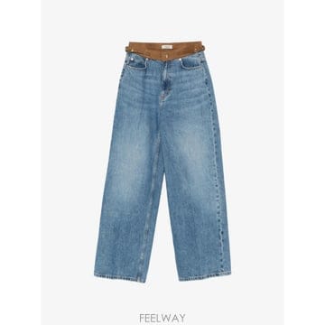 26 FW 산드로 벨트 포켓 진 SFPJE00863 TP457115004