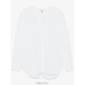 26 FW 토템 V넥 블라우스 252WRT0503FB0119047 TP454857913
