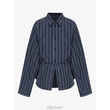 26 FW 발렌시아가 스트라이프 버튼다운 셔츠 839277TSM14 TP458717510