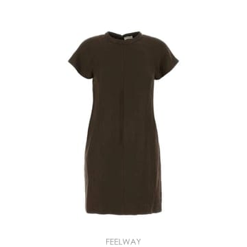 26 FW 브루넬로 쿠치넬리 래글런 소매 미니 드레스 MH126AFR72C8705 TP454583395