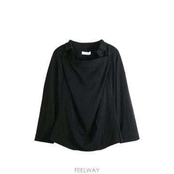 26 FW 키코 코스타디노브 드레이프 패널 긴소매 셔츠 KKAW26SH0366 TP458626580