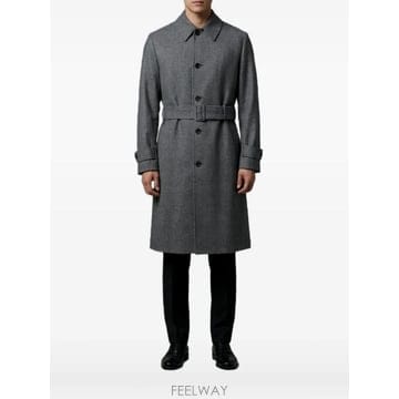 Lardini 26 FW �󸣵�� Prince of Wales check belted coat AC23009ACIF674326 FW �󸣵�� Prince of Wales check belted coat AC230