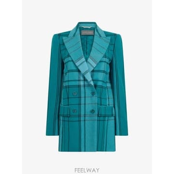 Alberta Ferretti 26 FW �˺���Ÿ�䷹Ƽ üũ ���� �극��Ƽ�� �������� A05175127 TP45745522726 FW �˺���Ÿ�䷹Ƽ üũ ���� �극��Ƽ�� �������� A05