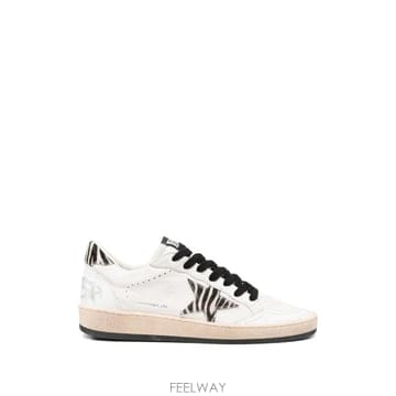 26 FW Golden Goose X 브라운스 볼스타 지브라 프린트 스니커즈 GWF00117F009042 T