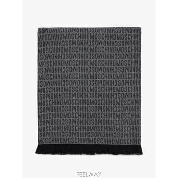 26 FW 모스키노 로고 자카드 울 스카프 T77048205 TP454961457
